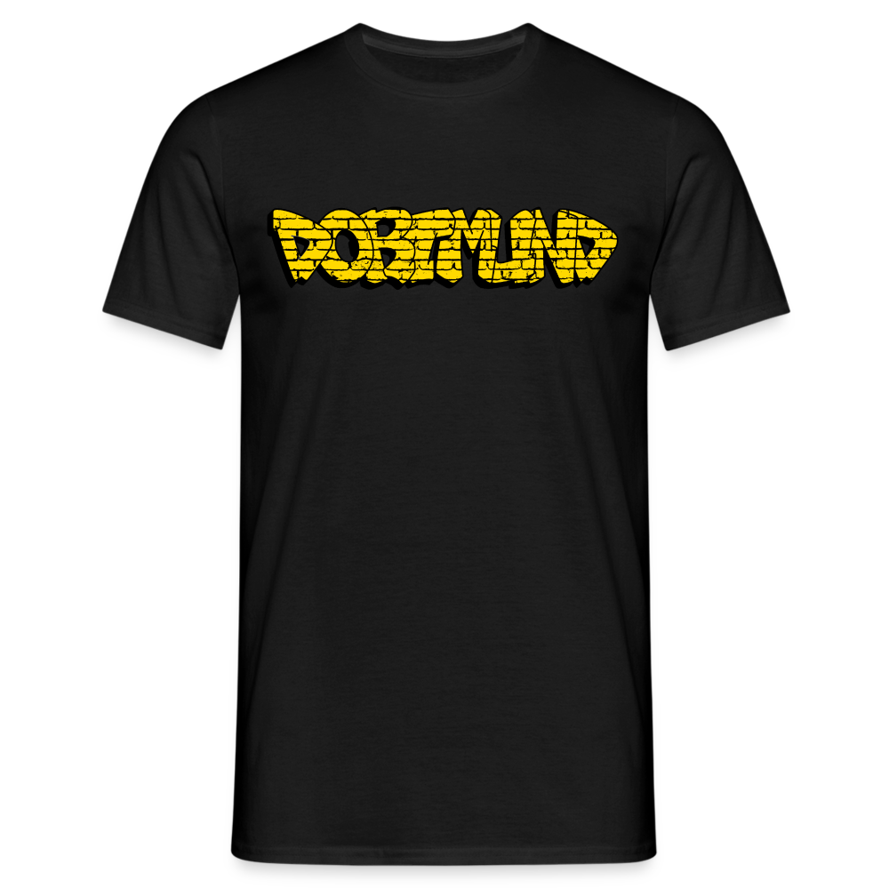 T-Shirt Dortmund Graffiti - black