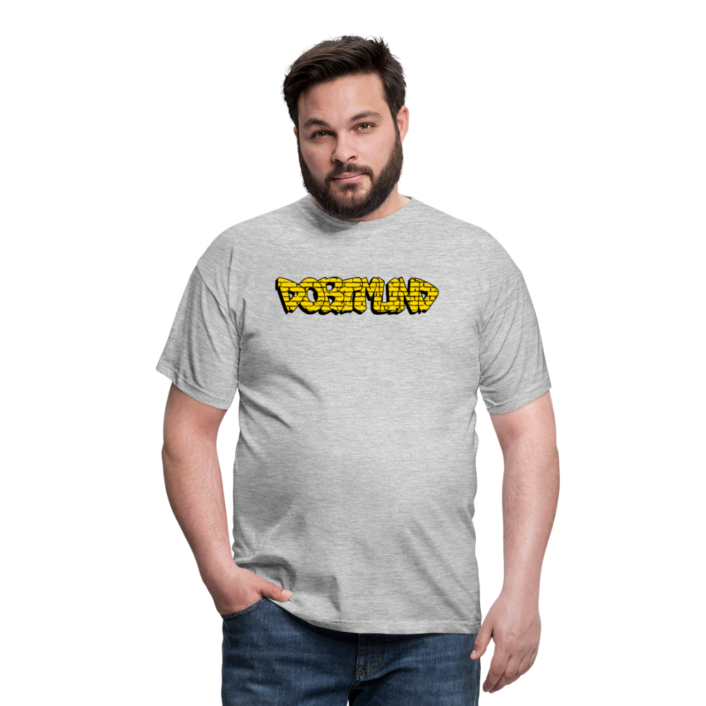 T-Shirt Dortmund Graffiti - heather grey
