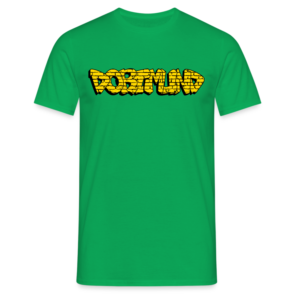 T-Shirt Dortmund Graffiti - kelly green