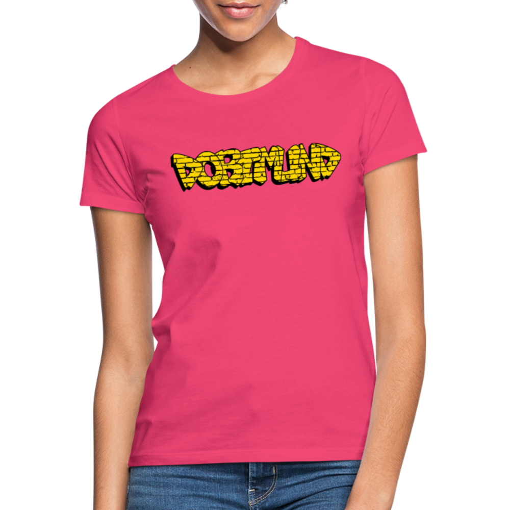 T-Shirt Ladies Dortmund Graffiti - azalea