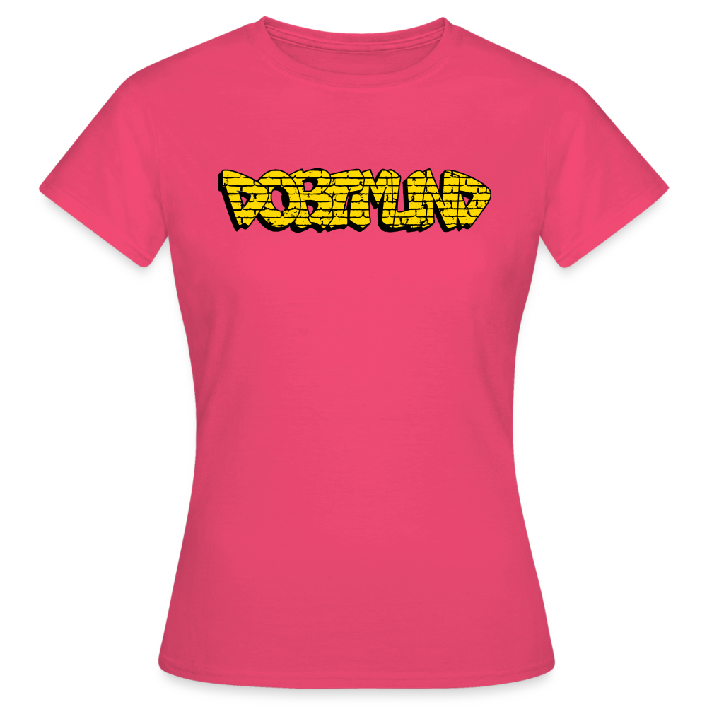 T-Shirt Ladies Dortmund Graffiti - azalea
