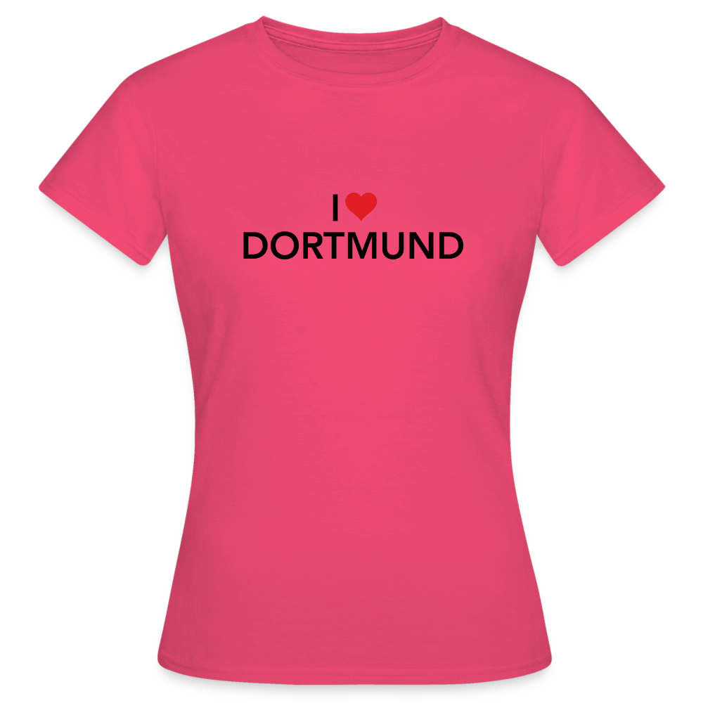 T-Shirt Ladies "I Love Dortmund" - azalea