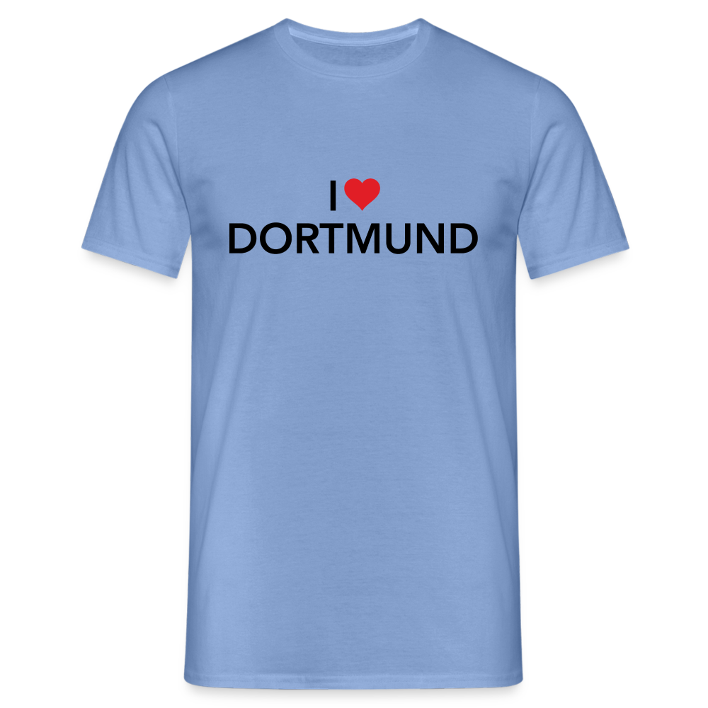 T-Shirt "I Love Dortmund" - carolina blue