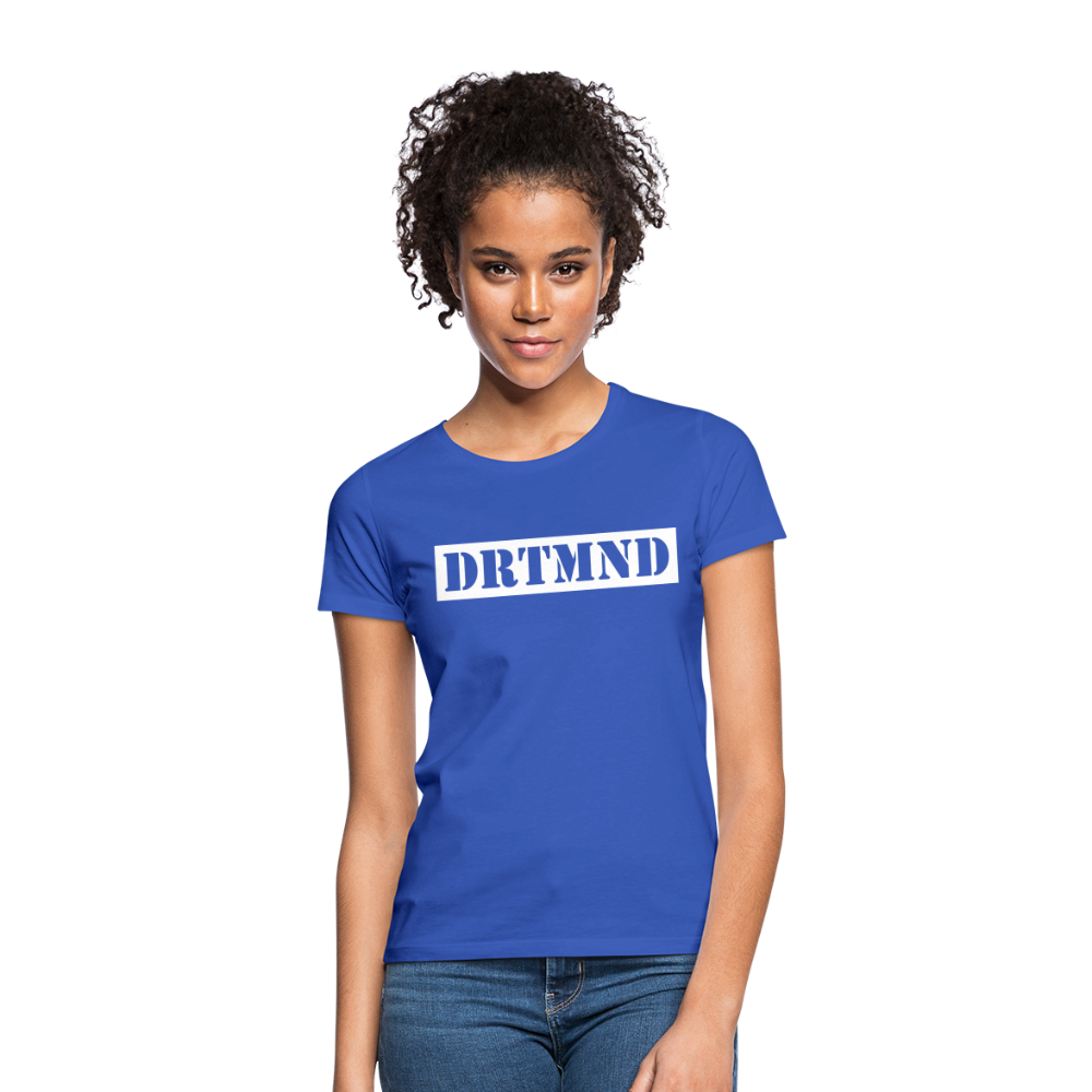 T-Shirt Ladies "DRTMND" Dark Edition - royal blue