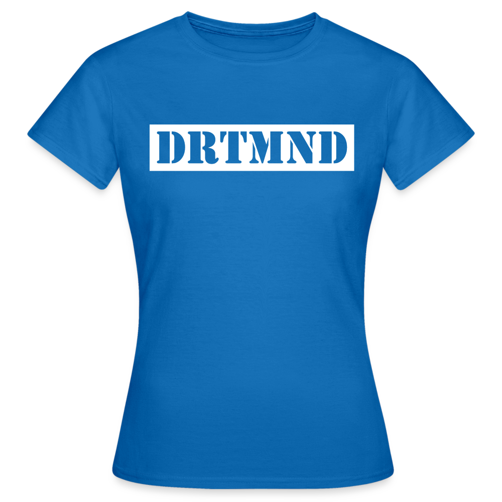 T-Shirt Ladies "DRTMND" Dark Edition - royal blue
