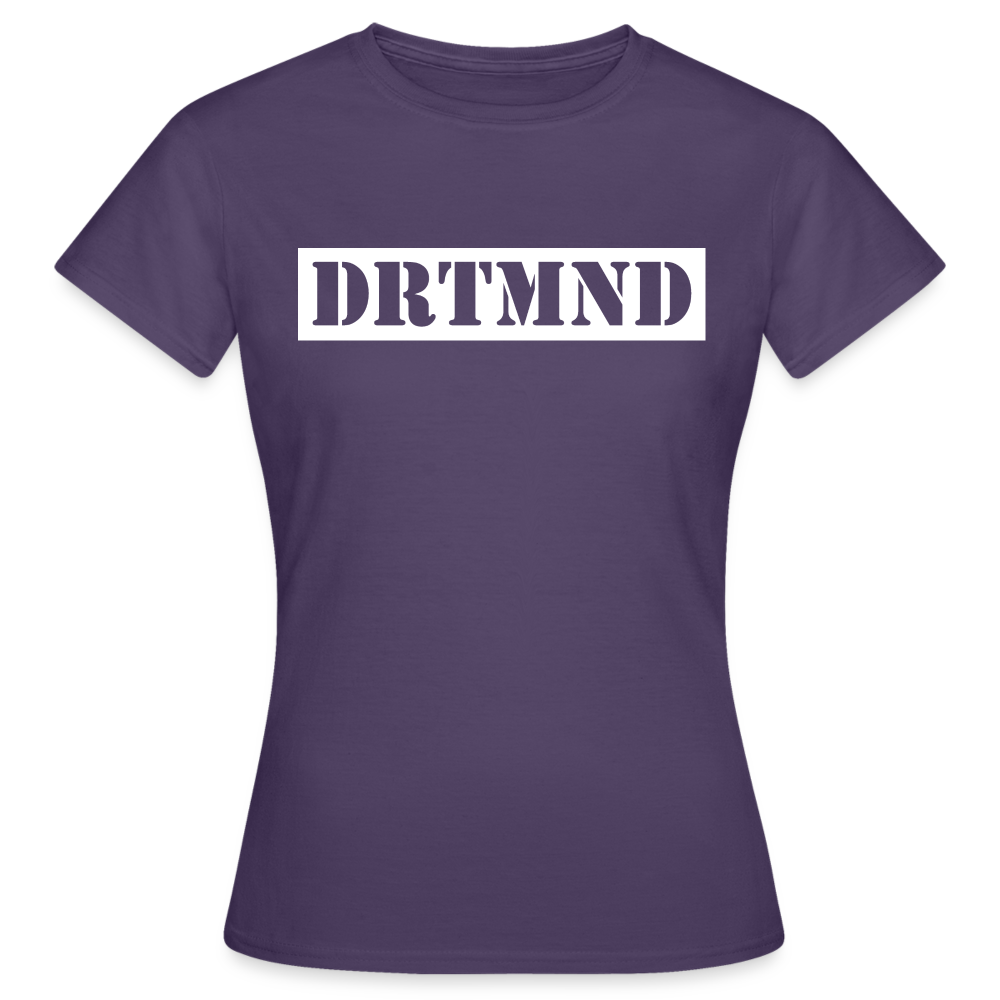 T-Shirt Ladies "DRTMND" Dark Edition - dark purple