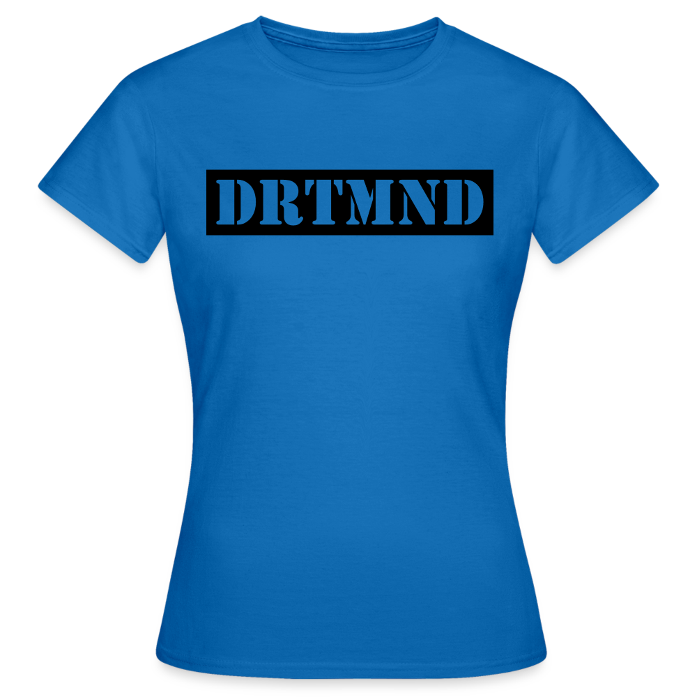 T-Shirt Ladies "DRTMND" - royal blue