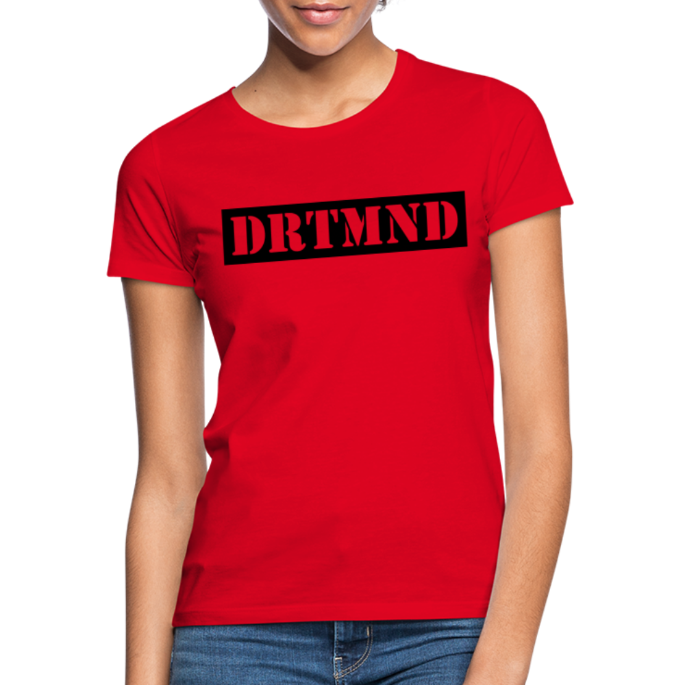 T-Shirt Ladies "DRTMND" - red