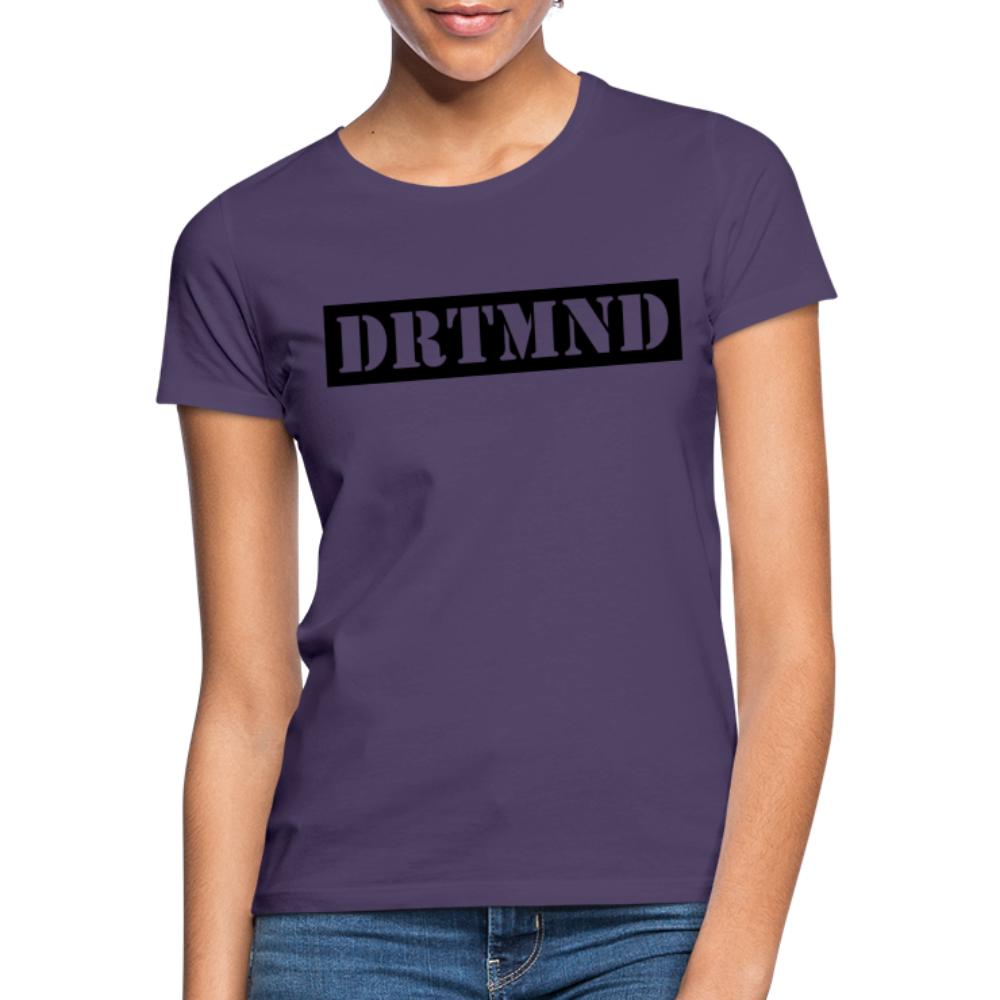 T-Shirt Ladies "DRTMND" - dark purple