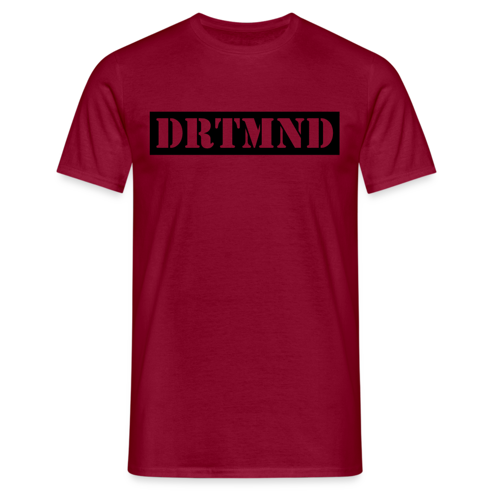 T-Shirt "DRTMND" - brick red