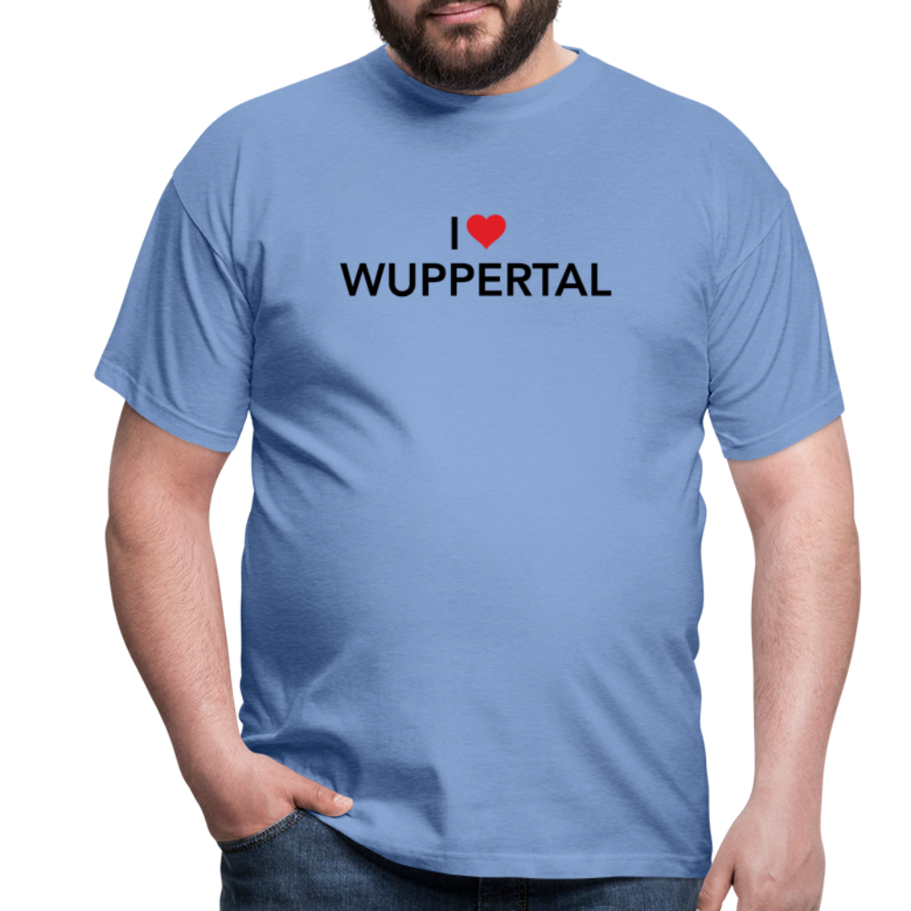 T-Shirt "I Love Wuppertal" - carolina blue