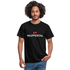 T-Shirt "I Love Wuppertal" Dark Edition - black