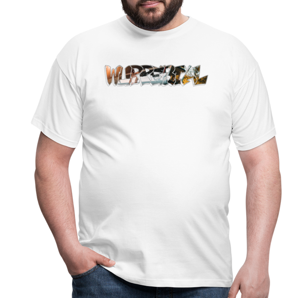 T-Shirt Wuppertal Schwebebahn - white