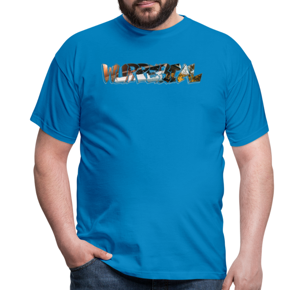 T-Shirt Wuppertal Schwebebahn - royal blue