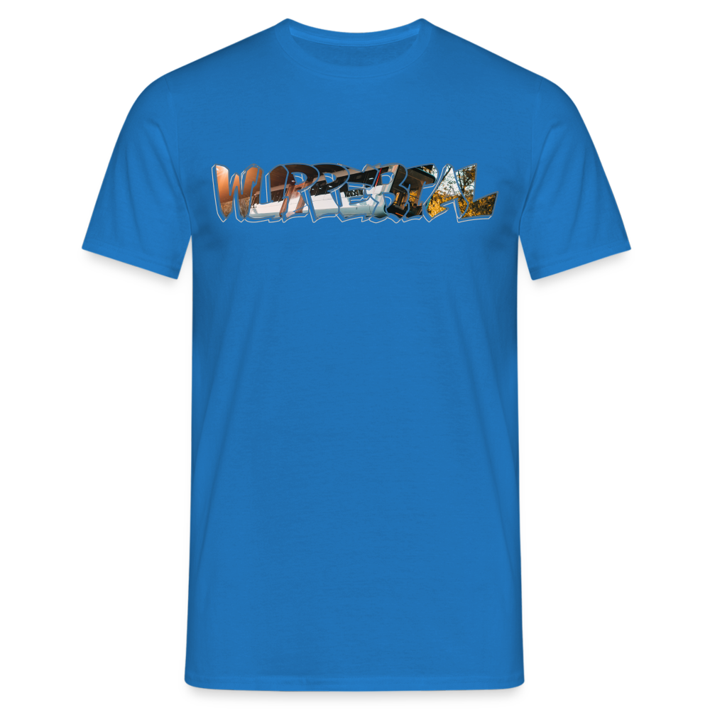 T-Shirt Wuppertal Schwebebahn - royal blue