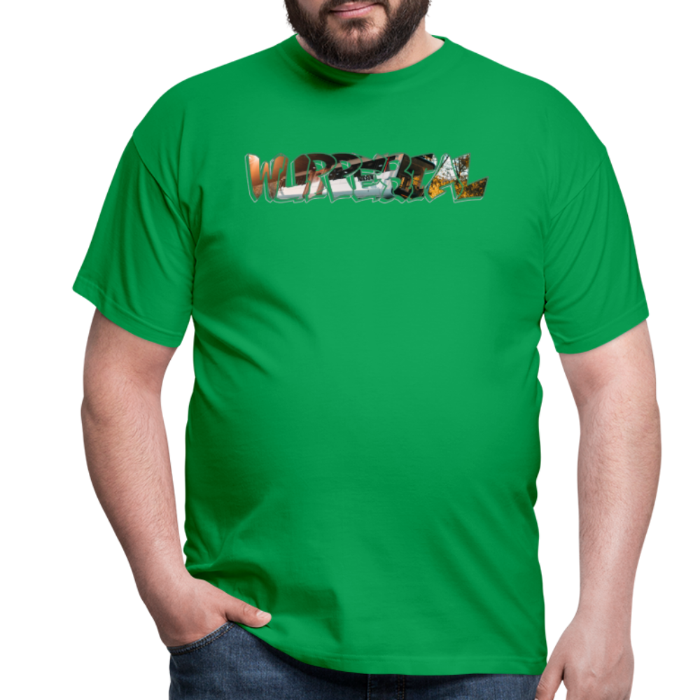T-Shirt Wuppertal Schwebebahn - kelly green