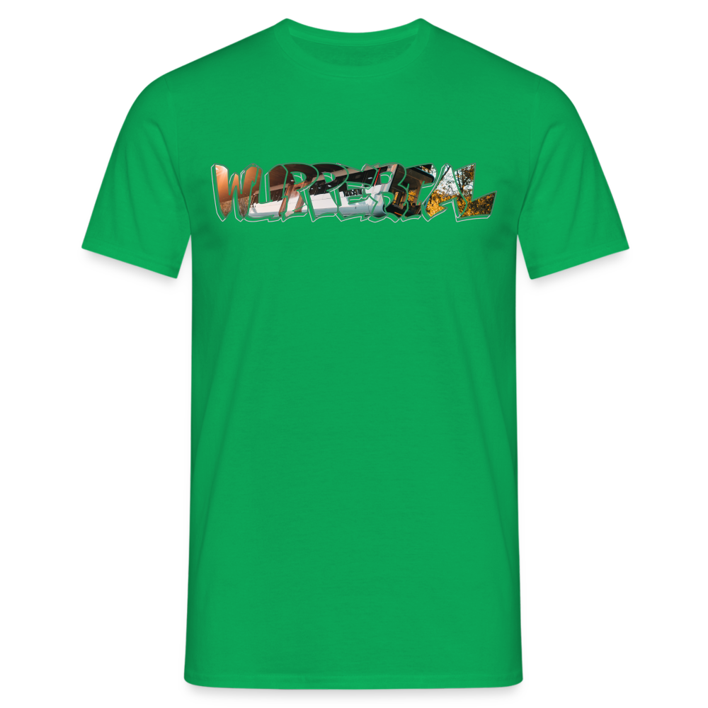 T-Shirt Wuppertal Schwebebahn - kelly green