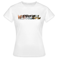 T-Shirt Ladies Wuppertal Schwebebahn - white