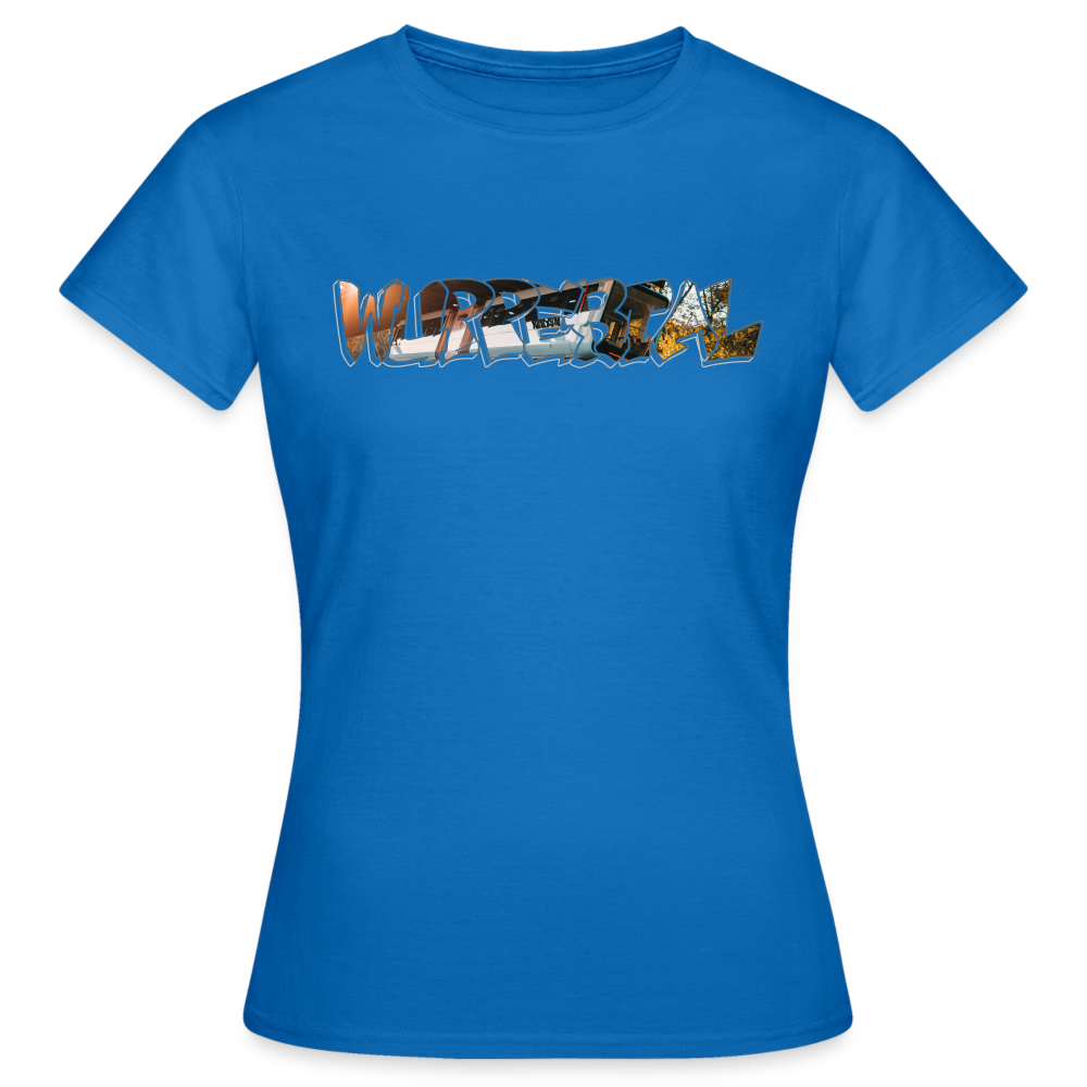 T-Shirt Ladies Wuppertal Schwebebahn - royal blue