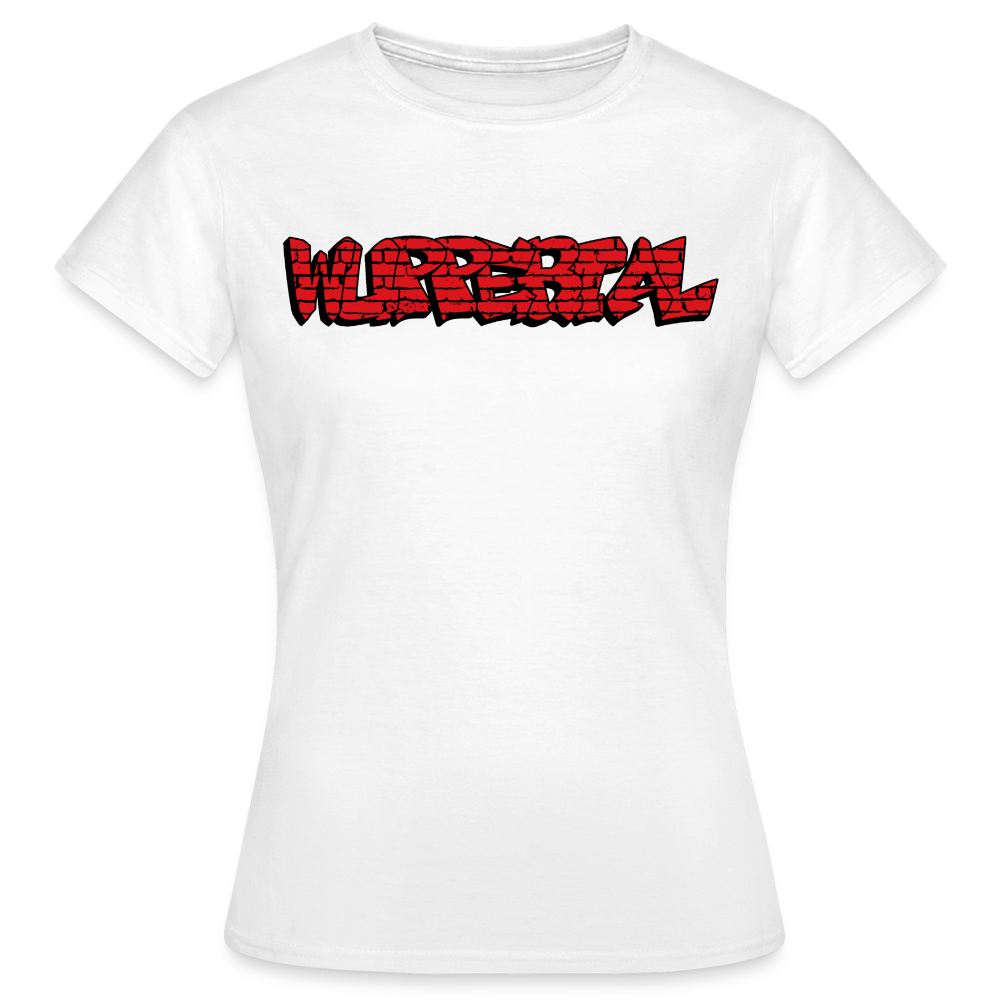 T-Shirt Ladies Wuppertal Graffiti - white