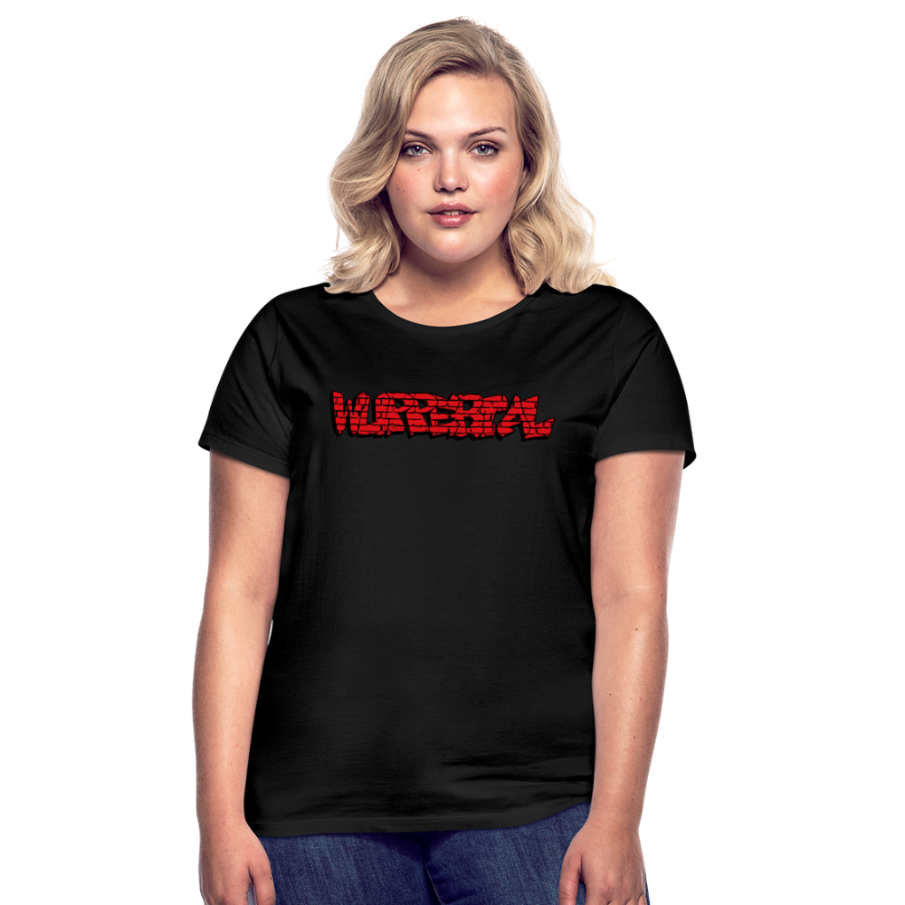 T-Shirt Ladies Wuppertal Graffiti - black