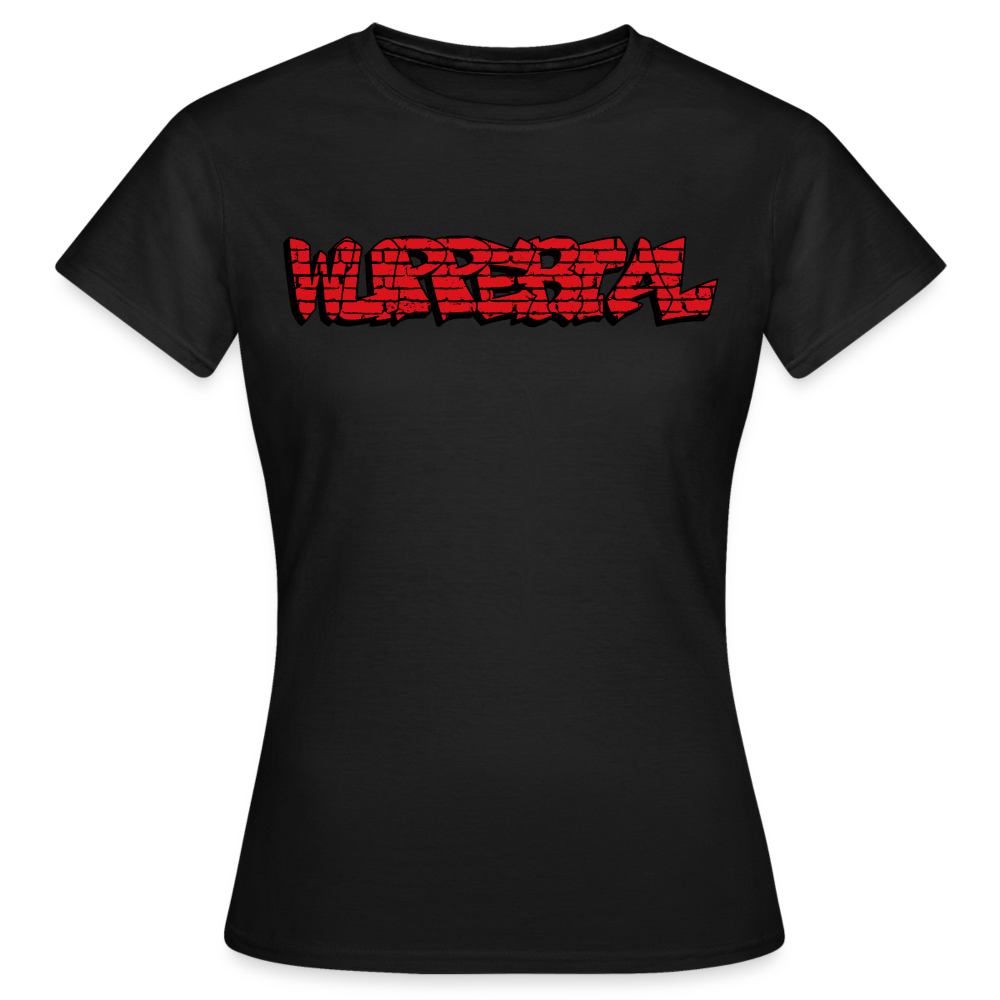 T-Shirt Ladies Wuppertal Graffiti - black