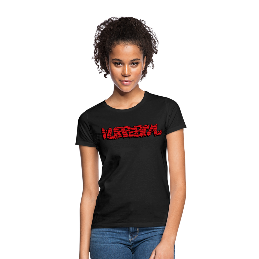 T-Shirt Ladies Wuppertal Graffiti - black
