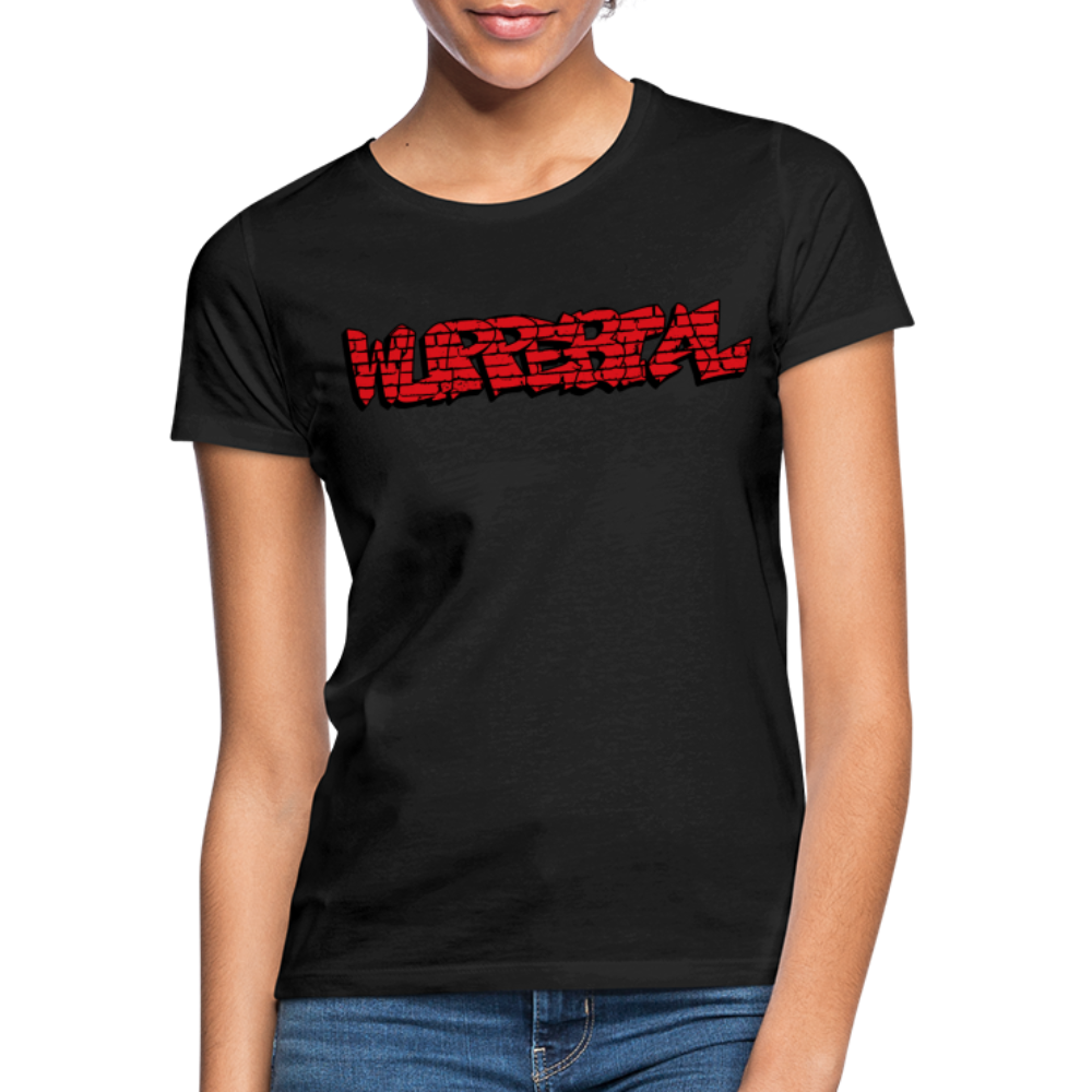T-Shirt Ladies Wuppertal Graffiti - black