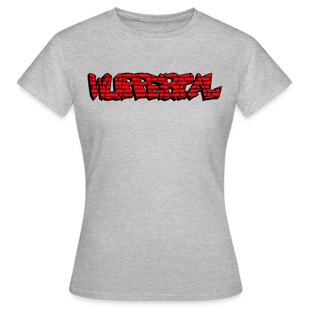 T-Shirt Ladies Wuppertal Graffiti - heather grey