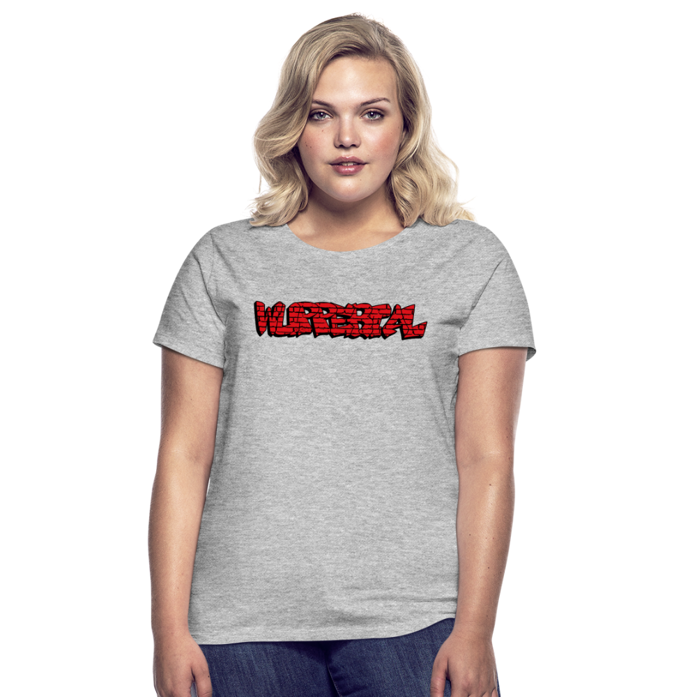T-Shirt Ladies Wuppertal Graffiti - heather grey