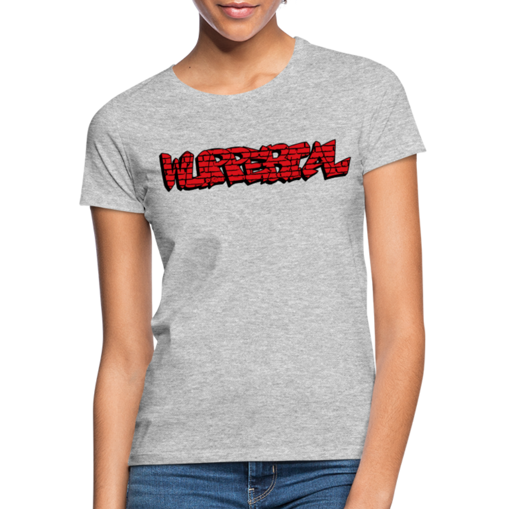 T-Shirt Ladies Wuppertal Graffiti - heather grey