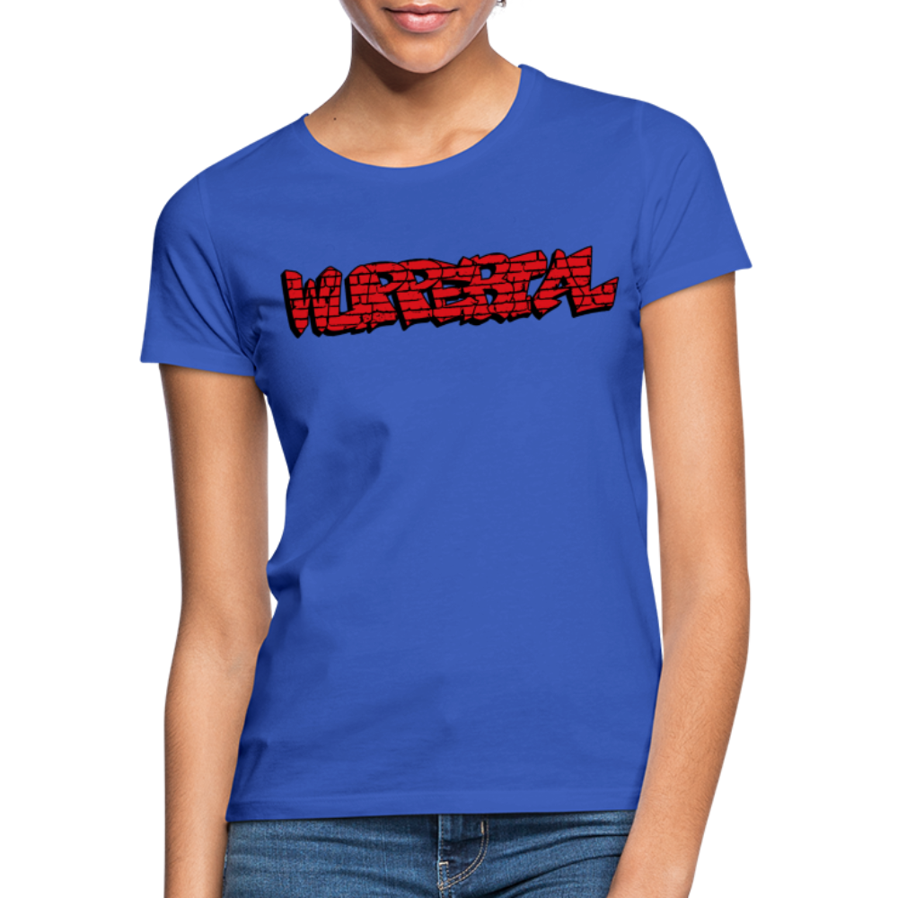 T-Shirt Ladies Wuppertal Graffiti - royal blue