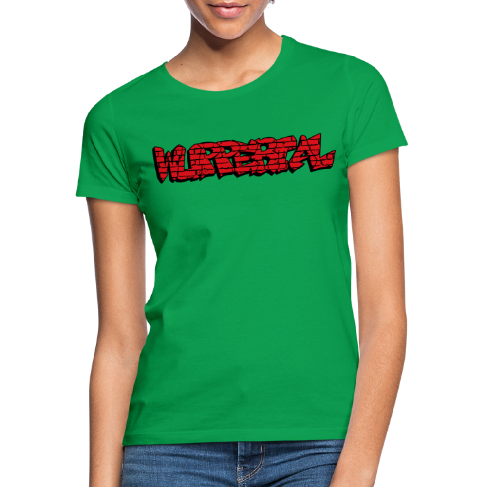 T-Shirt Ladies Wuppertal Graffiti - kelly green