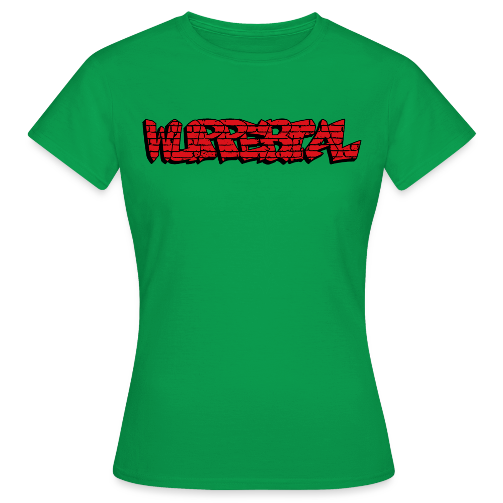 T-Shirt Ladies Wuppertal Graffiti - kelly green