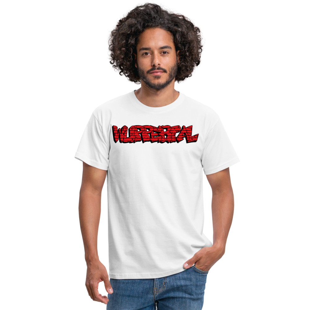 T-Shirt Wuppertal Graffiti - white