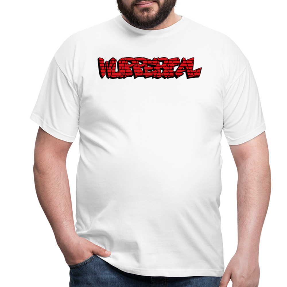 T-Shirt Wuppertal Graffiti - white
