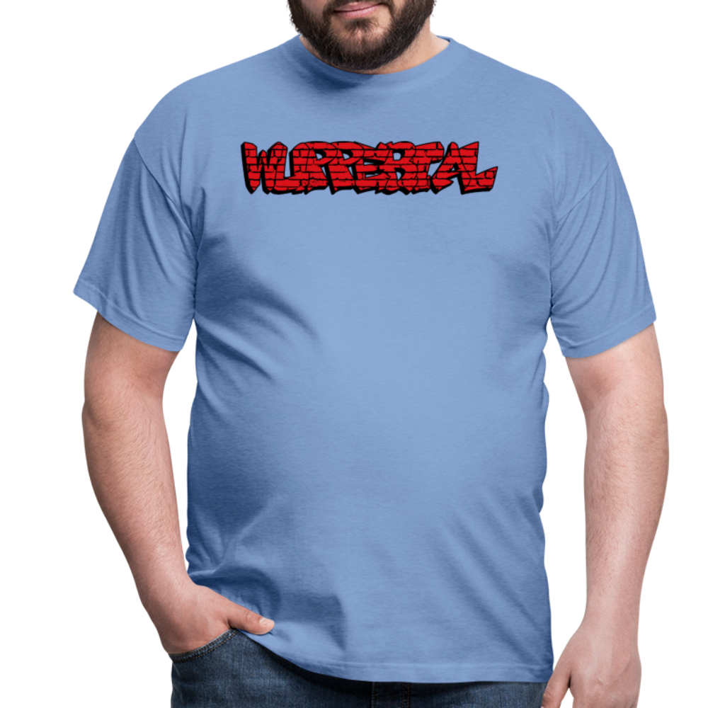 T-Shirt Wuppertal Graffiti - carolina blue