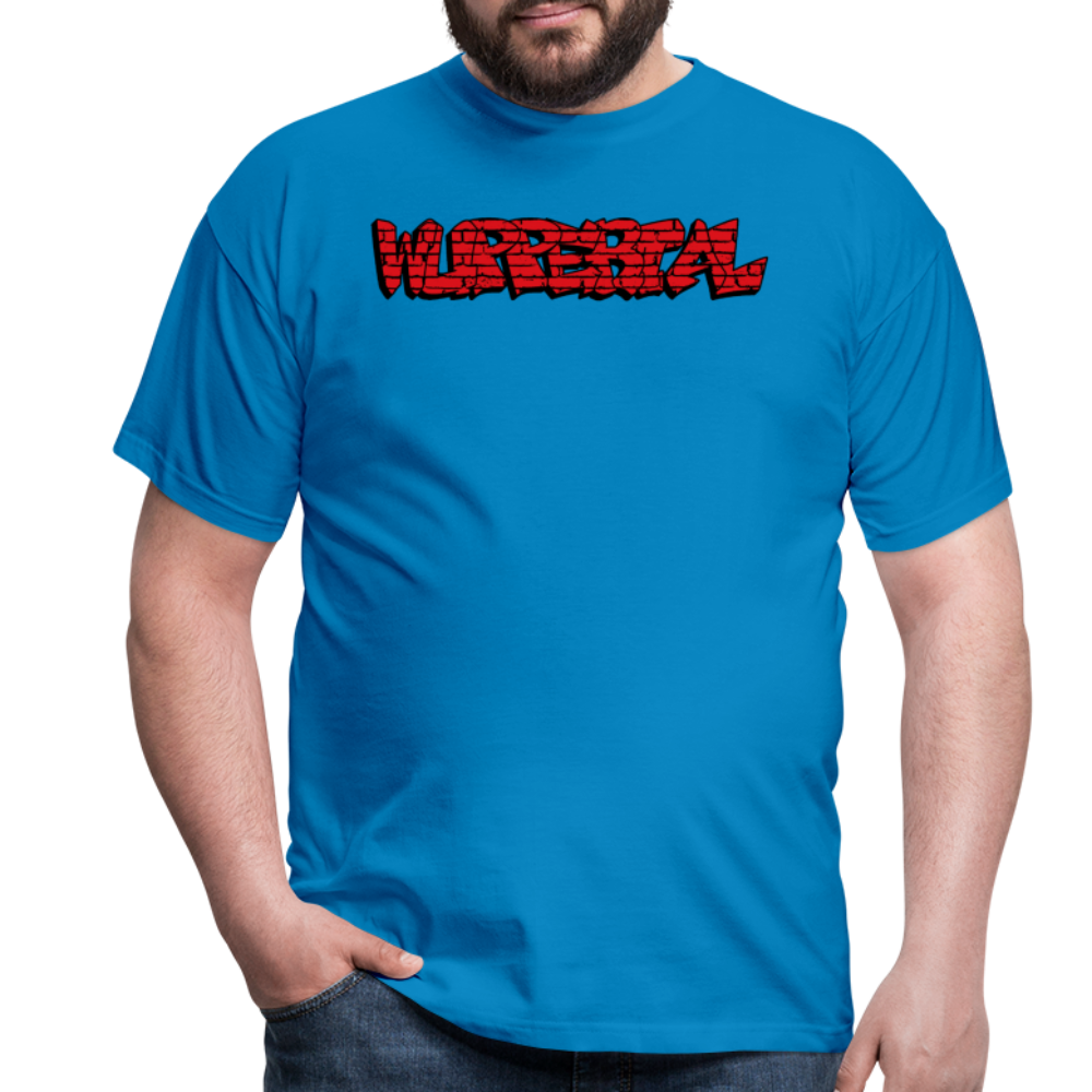 T-Shirt Wuppertal Graffiti - royal blue