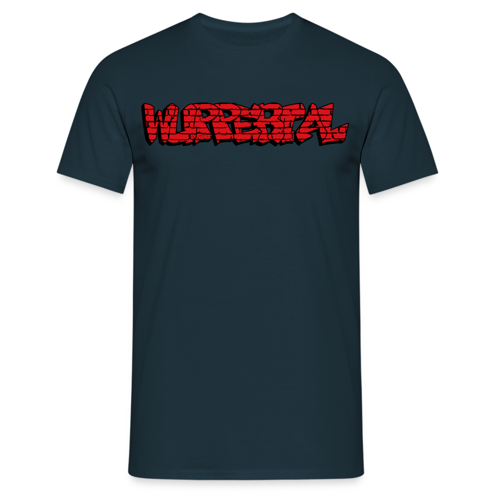 T-Shirt Wuppertal Graffiti - navy