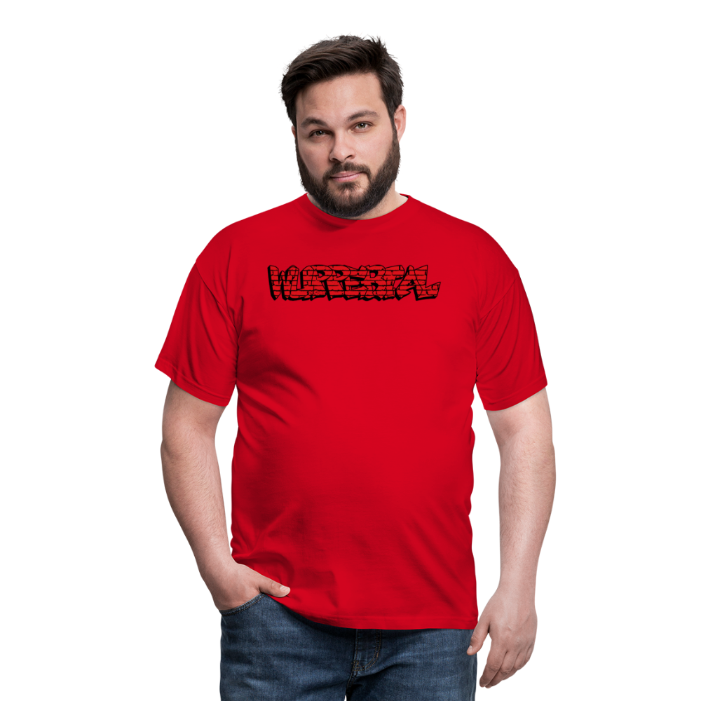 T-Shirt Wuppertal Graffiti - red