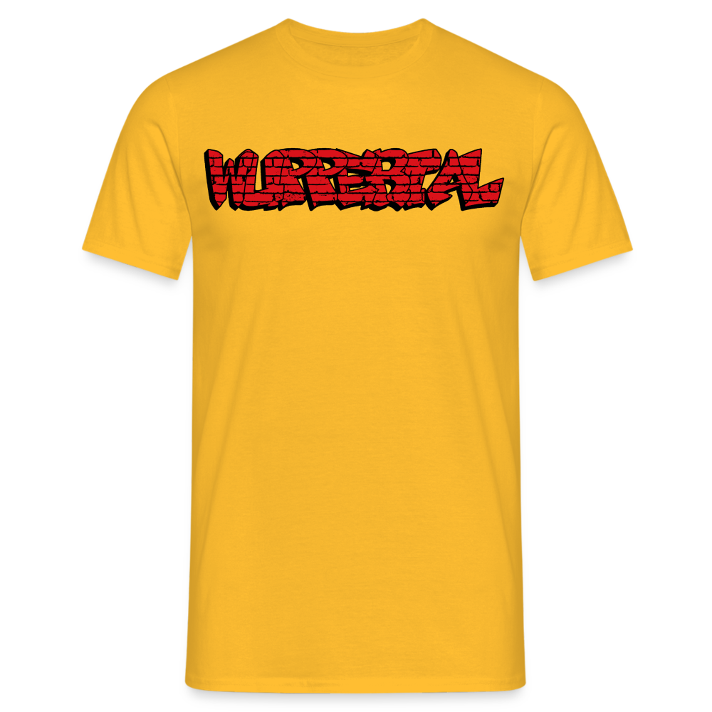 T-Shirt Wuppertal Graffiti - yellow
