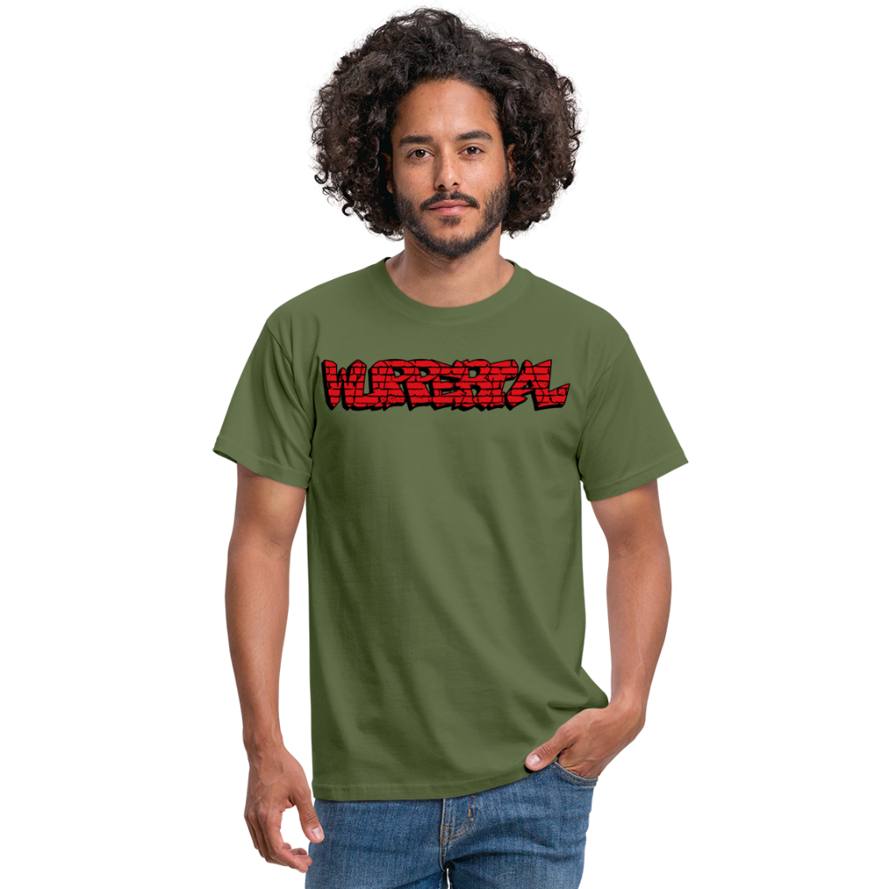 T-Shirt Wuppertal Graffiti - military green