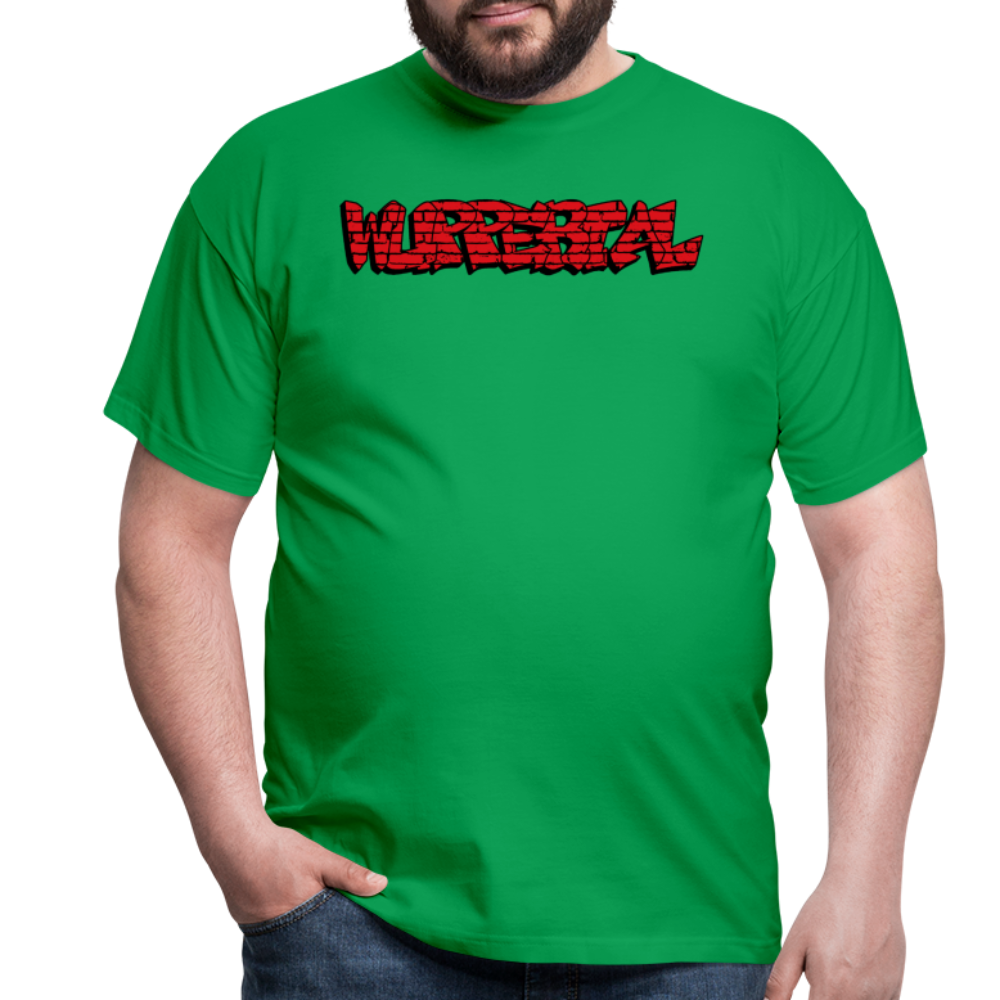 T-Shirt Wuppertal Graffiti - kelly green