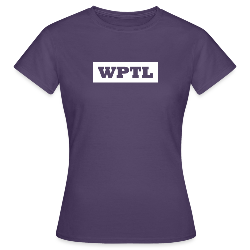 T-Shirt Ladies "WPTL" Dark Edition - dark purple