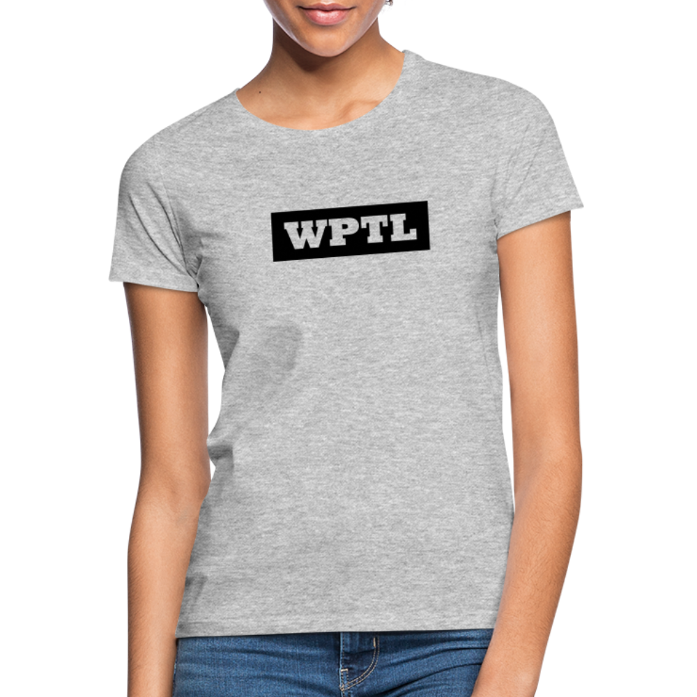 T-Shirt Ladies "WPTL" - heather grey