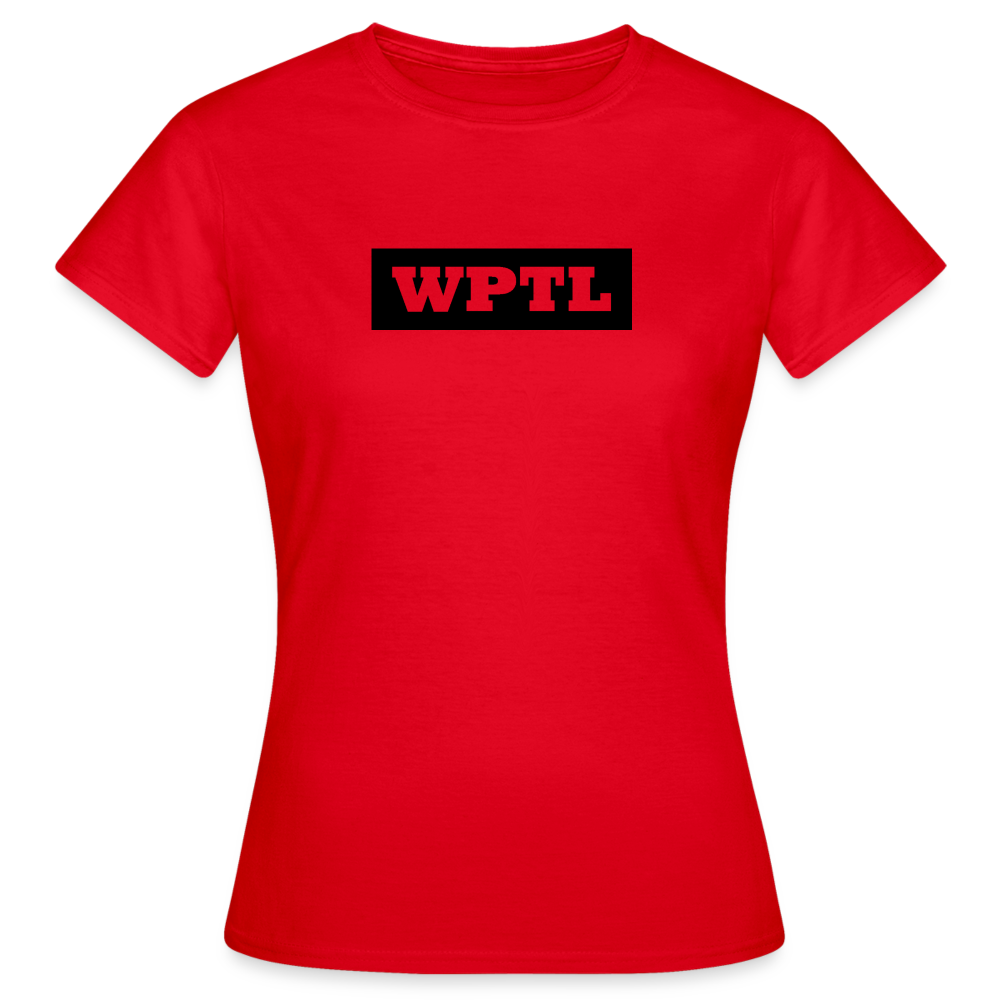 T-Shirt Ladies "WPTL" - red