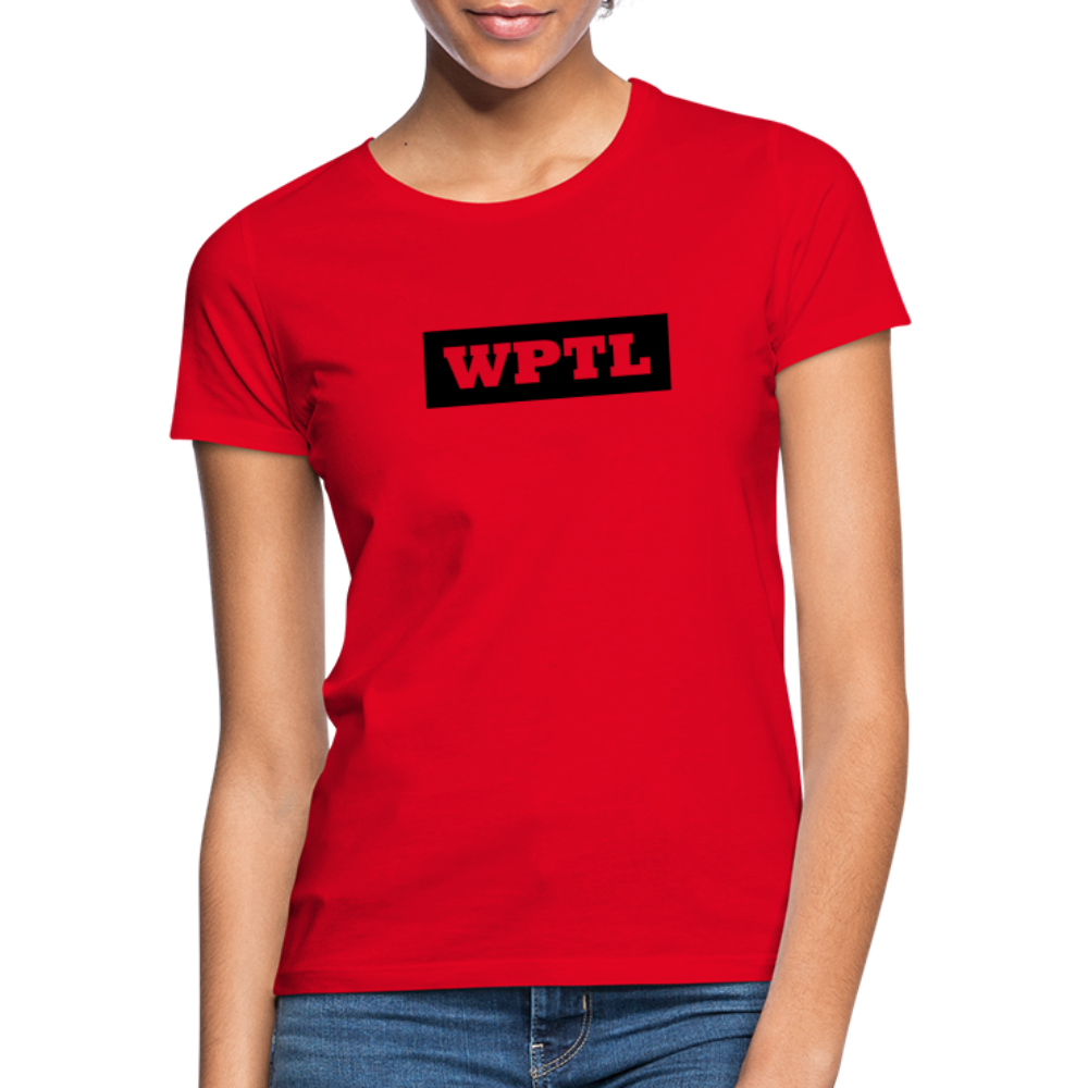 T-Shirt Ladies "WPTL" - red