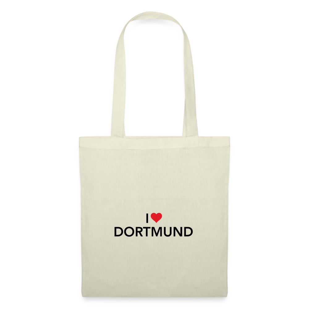 Tote Bag "I Love Dortmund" - nature