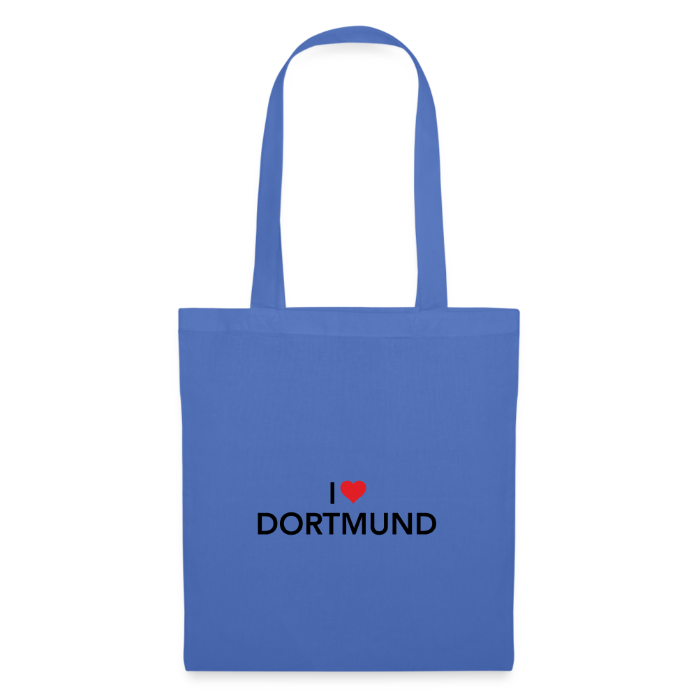 Tote Bag "I Love Dortmund" - light blue