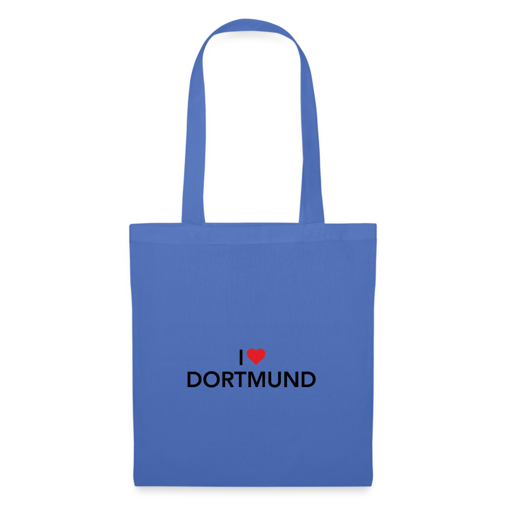 Tote Bag "I Love Dortmund" - light blue